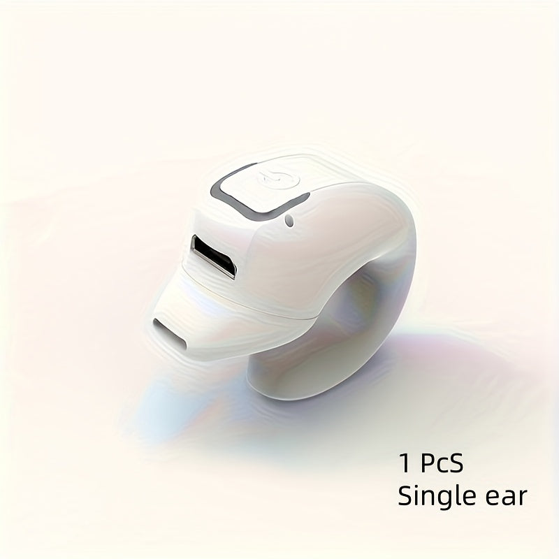 Wireless Earbuds with Long Battery Life, Phone Control & Voice Noise Cancellation - USB-C Charging, 5Th Gen 360° Open Clip Design for Sports & Work, Compatible with All Smartphones