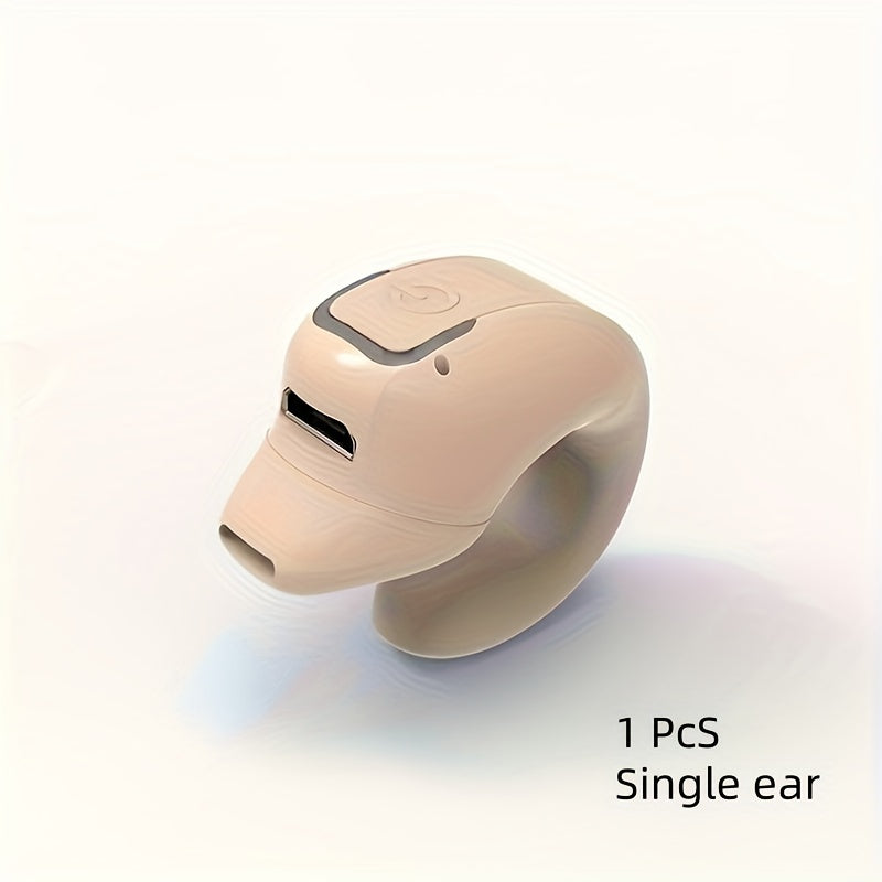 Wireless Earbuds with Long Battery Life, Phone Control & Voice Noise Cancellation - USB-C Charging, 5Th Gen 360° Open Clip Design for Sports & Work, Compatible with All Smartphones