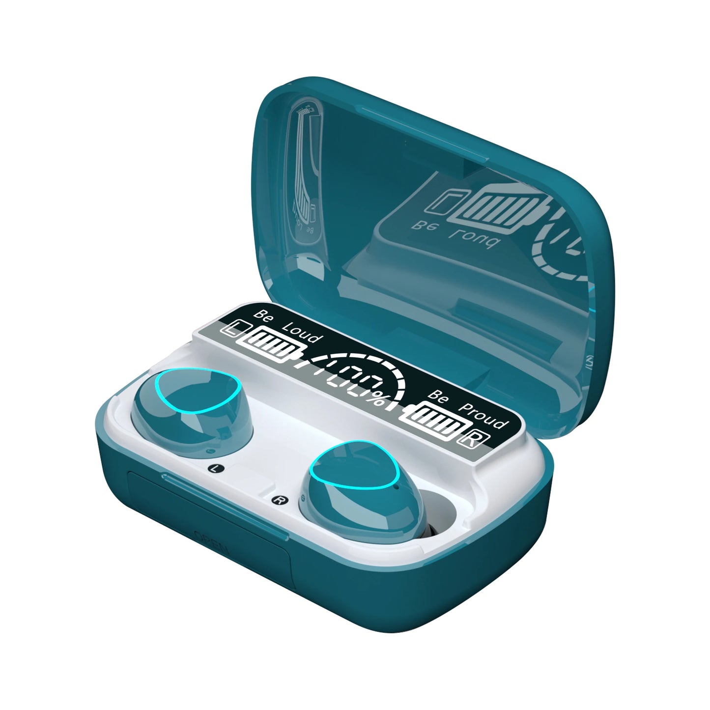 M10 V5.0 Tws Headset Touch Control Wireless Hifi Stereo Headphone 2024 Most Popular Mini Earbuds M10 Earphone With Power Bank