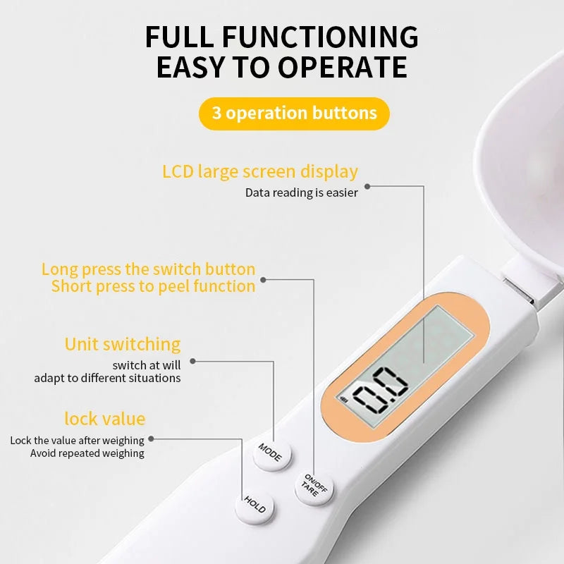 Digital Spoon Scale 500g