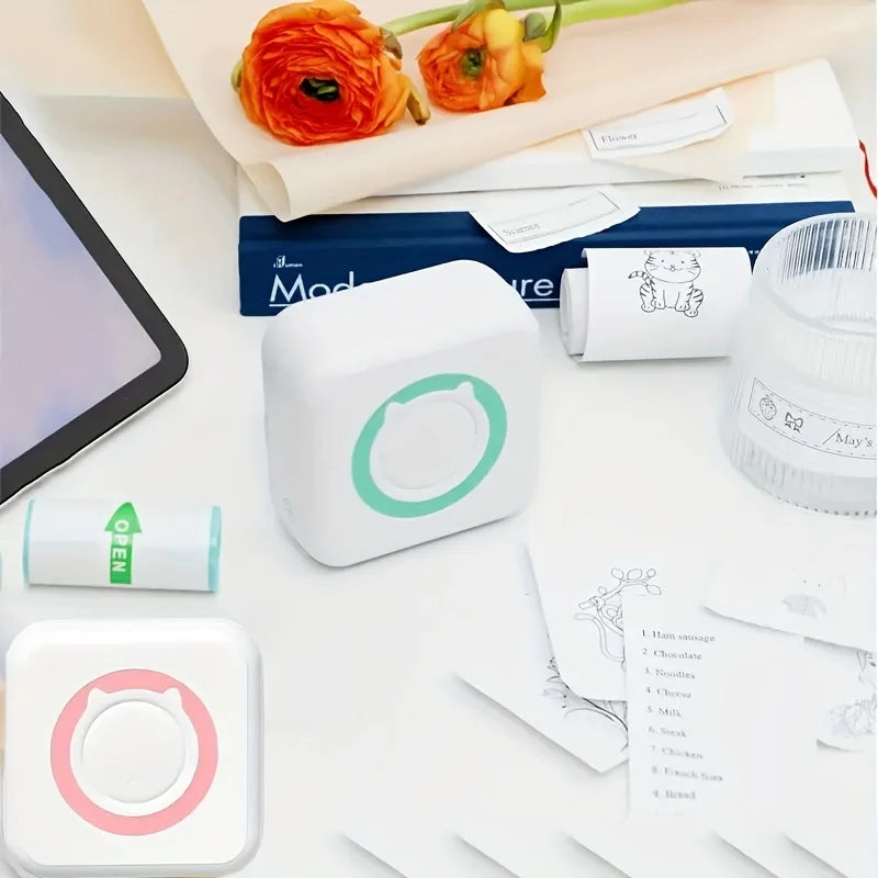 Portable Mini Label Printer