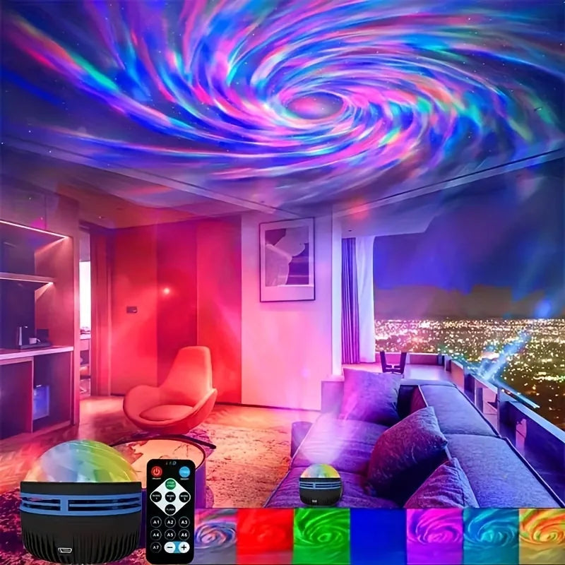 LED Star Galaxy Projector with Remote Control