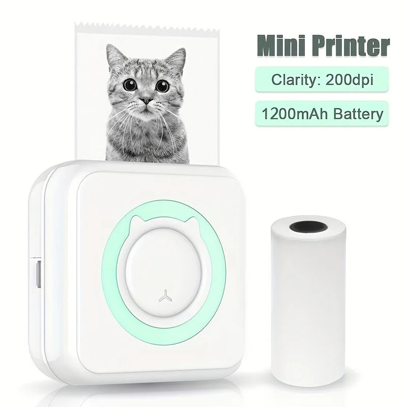 Portable Mini Label Printer