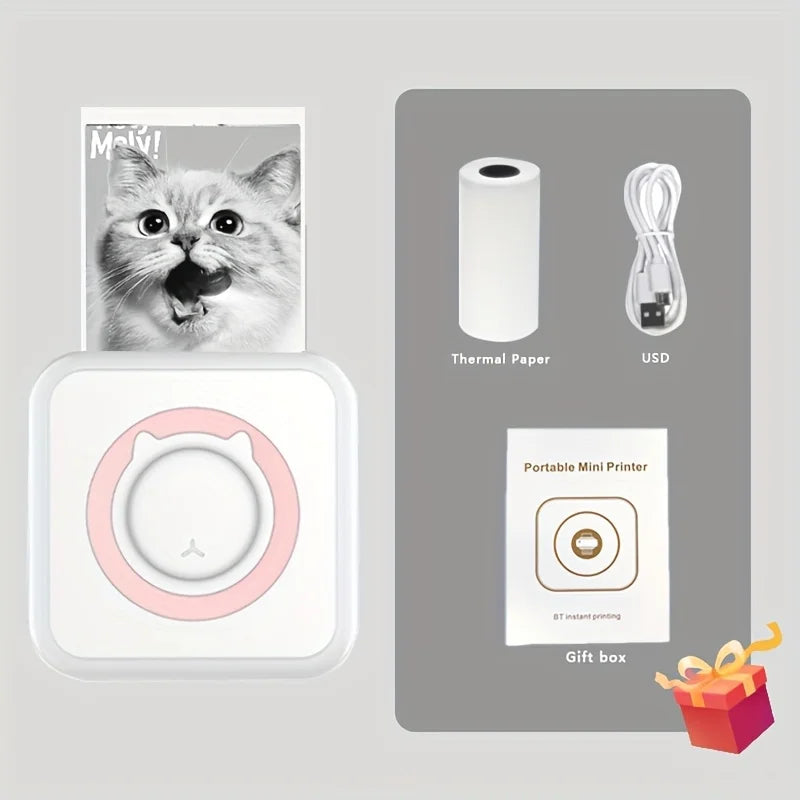 Portable Mini Label Printer