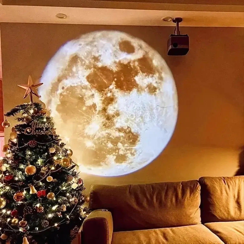 USB Moon & Earth Ceiling Projection Light