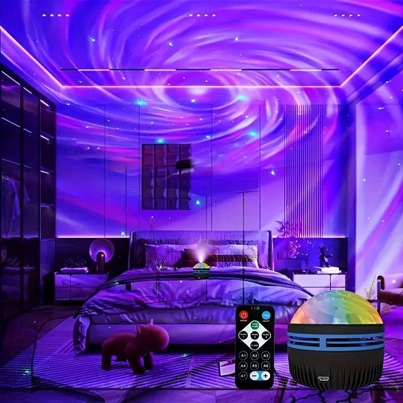 LED Star Galaxy Projector with Remote Control