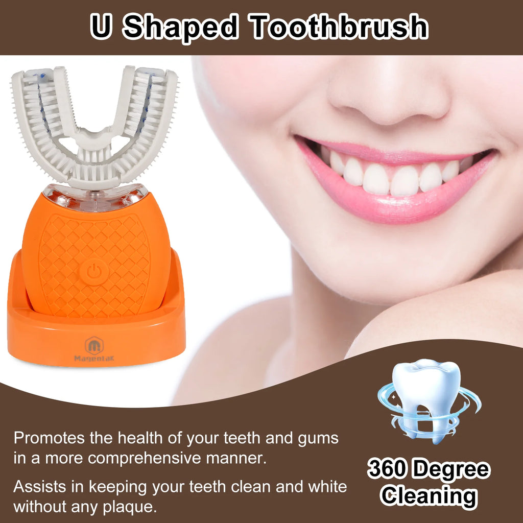 Smart U-Shaped Electric Toothbrush 360°