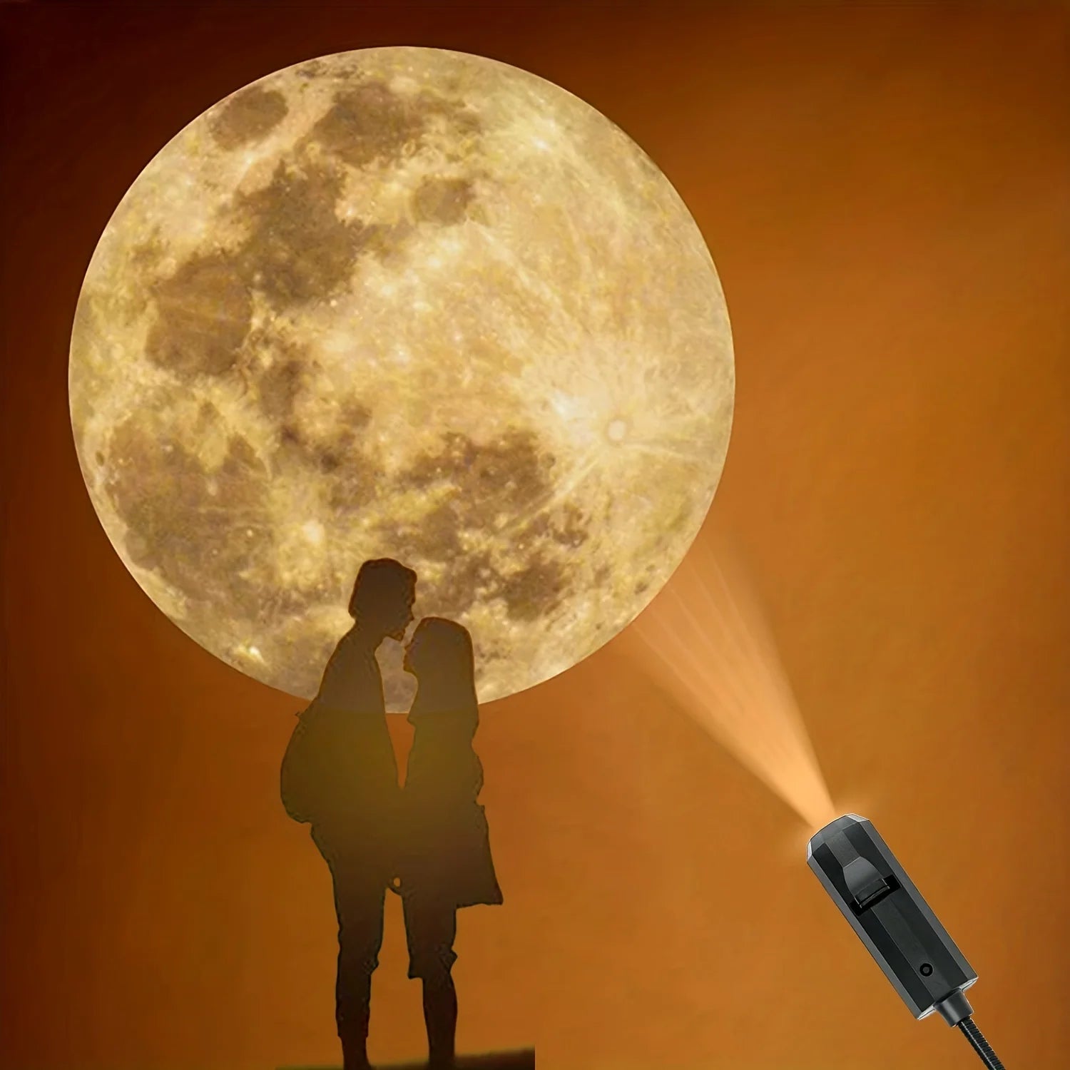 USB Moon & Earth Ceiling Projection Light