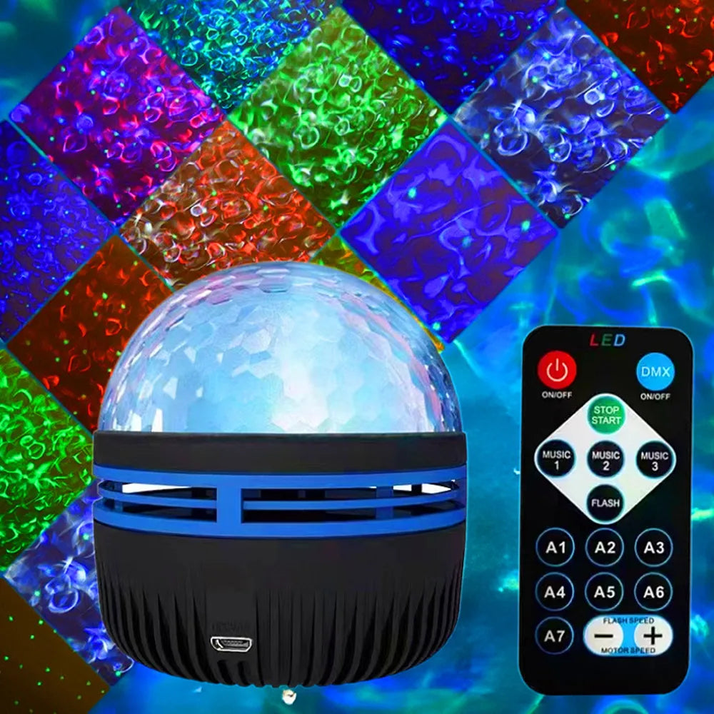 LED Star Galaxy Projector with Remote Control