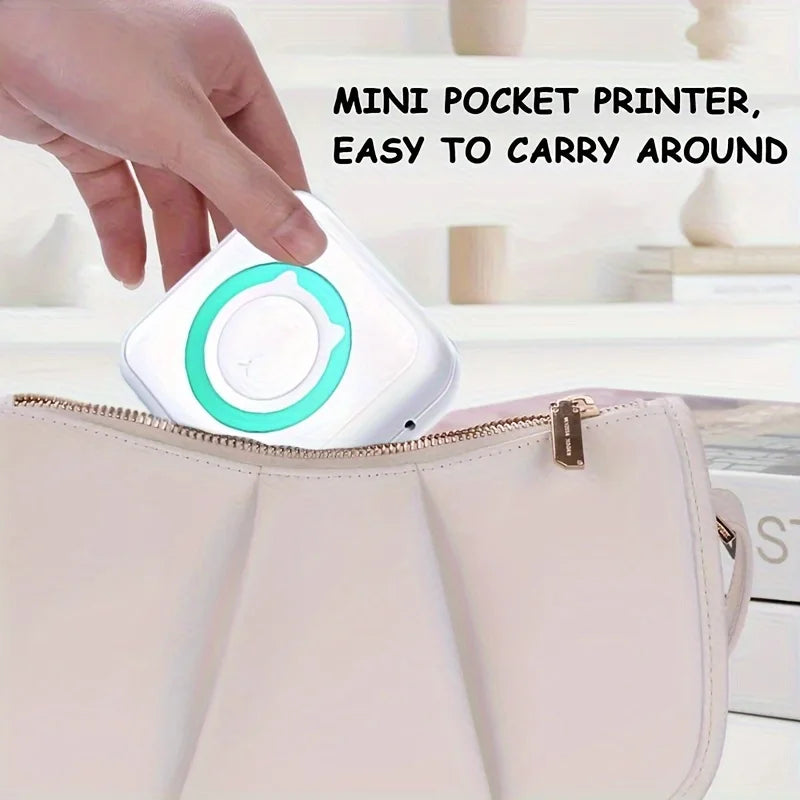 Portable Mini Label Printer