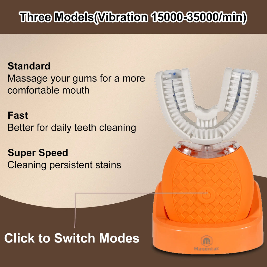 Smart U-Shaped Electric Toothbrush 360°