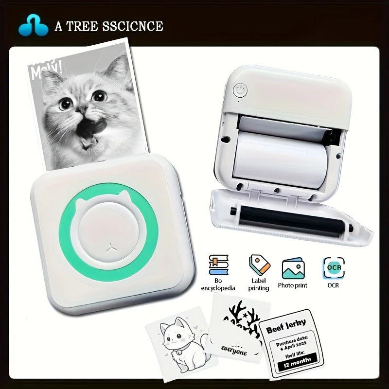 Portable Mini Label Printer