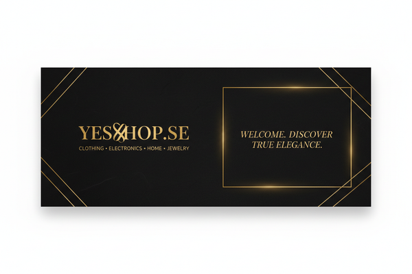 YESSHOP.SE välkomstbanner